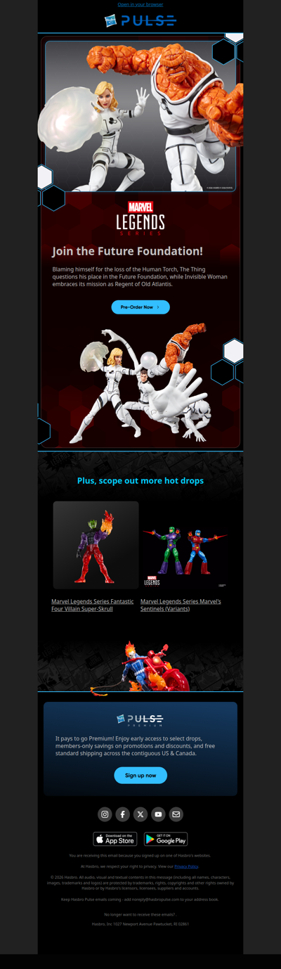 New Future Foundation Marvel's The Thing & Marvel's Invisible Woman!