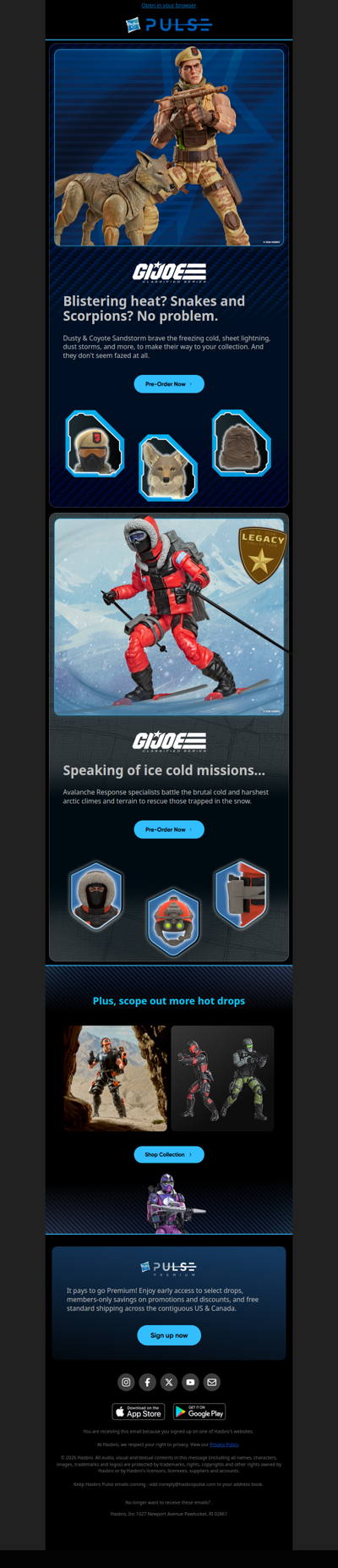 Pre-order G.I. Joe Classified Series #217, Dusty & Coyote