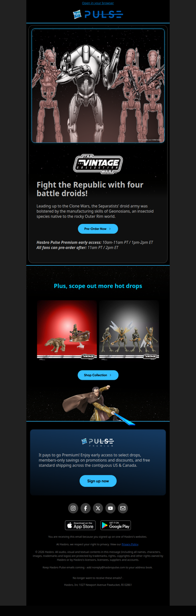 Add 4 battle droids to your Battle of Geonosis!