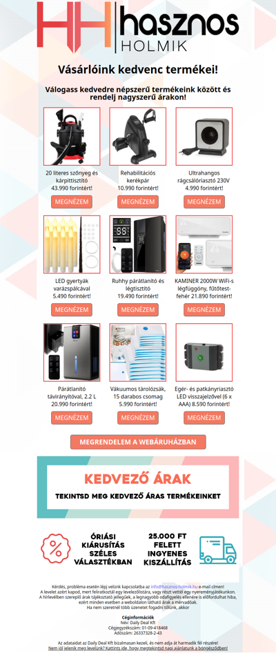 🍰 Vásárlóink aktuális kedvencei remek áron