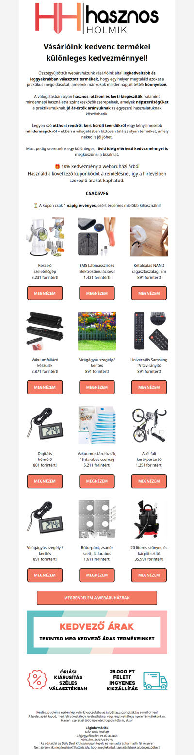 👌 Vásárlóink aktuális kedvencei remek áron