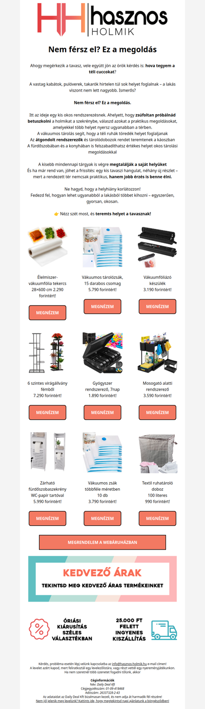 😳 Nem férsz el? Ez a megoldás