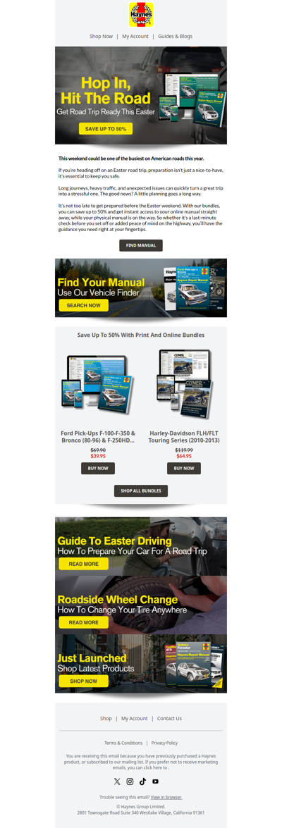 Easter Road Trip? Time To Prepare! 🚗🚦