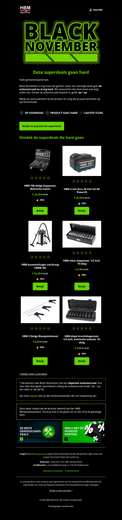 Black November: deze superdeals gaan hard