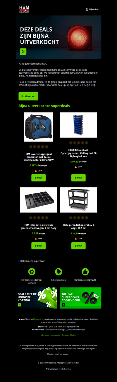 Deze Black November-deals zijn bijna uitverkocht