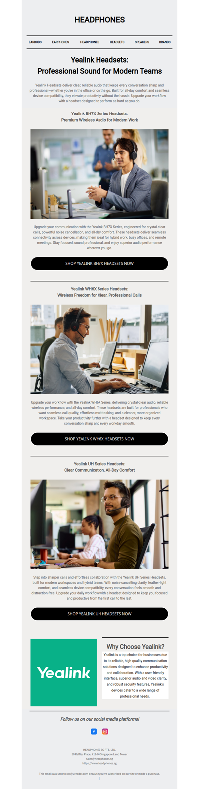 Yealink Headsets: Professional Sound for Modern Teams