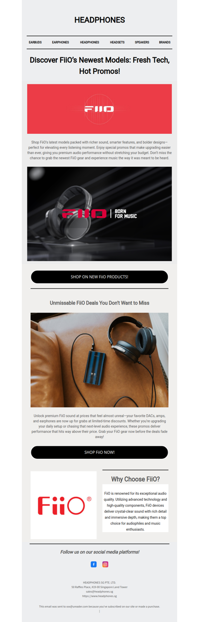 Discover FiiO’s Newest Models: Fresh Tech, Hot Promos!