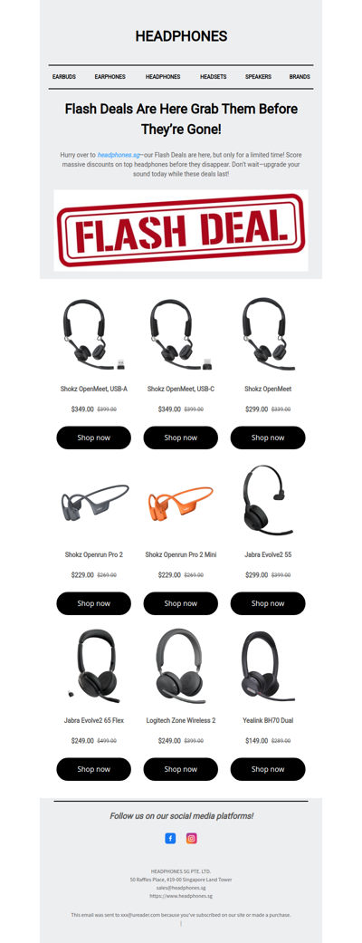 Flash Deals Are Here Grab Them Before They’re Gone!