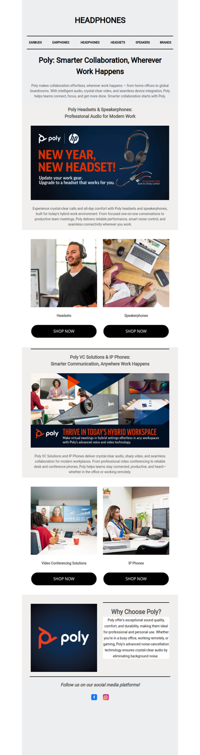 Poly: Smarter Collaboration, Wherever Work Happens