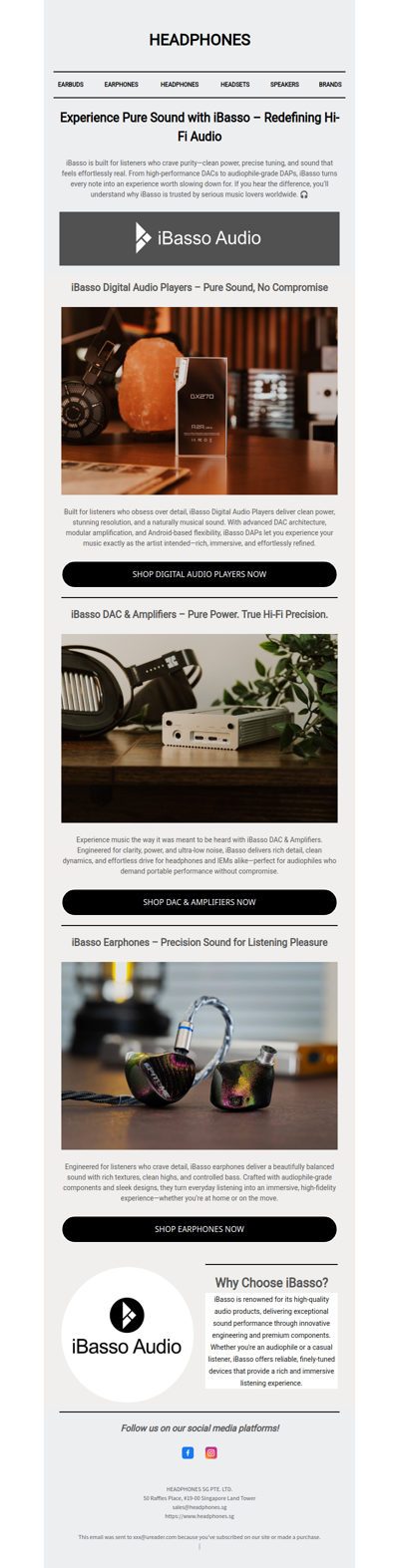 Power Your Music with iBasso