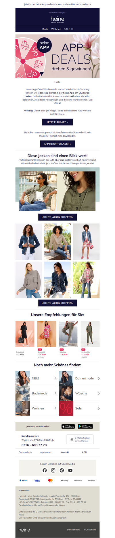 Drehen, gewinnen, freuen! 🎁