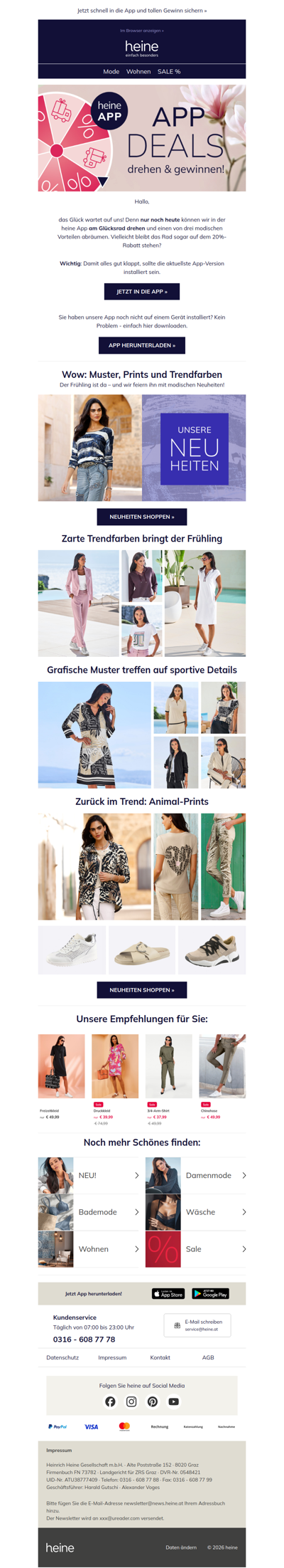 Heute schon am Glücksrad gedreht? 🤔