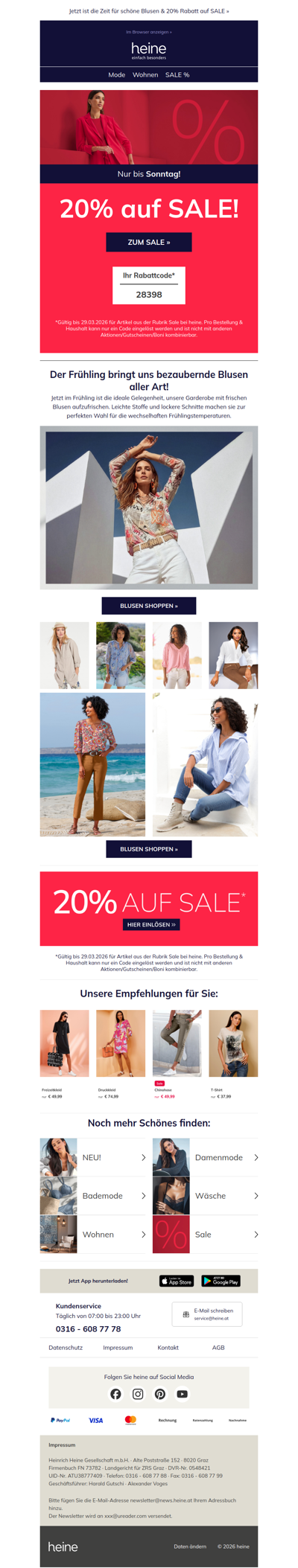 Sparen nicht vergessen! 🚨