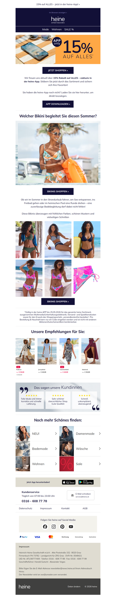 Nur noch bis morgen für Sie! ⏰