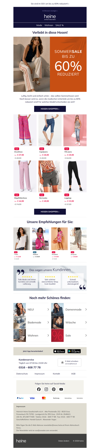 Diese Hosen können Sommer! ☀️