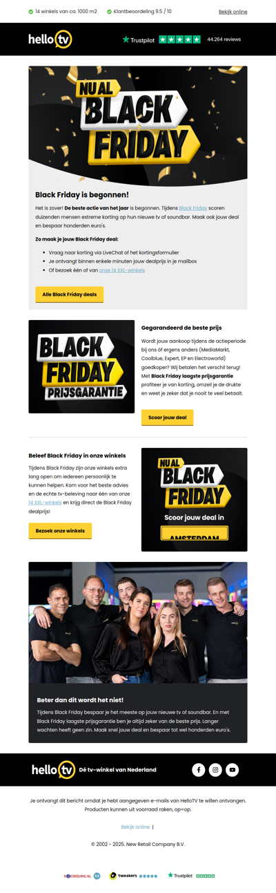 Het is zover: Black Friday is begonnen!