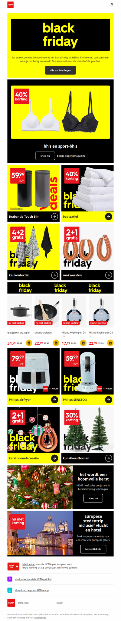 laatste week Black Friday 🖤 | 40% korting op bh's en sport-bh's