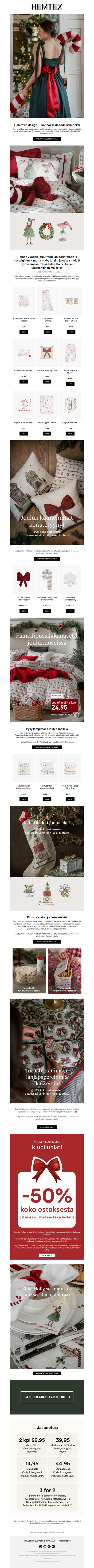 ❤️ Seuraa Hollya joulumaailmaamme! 🌲