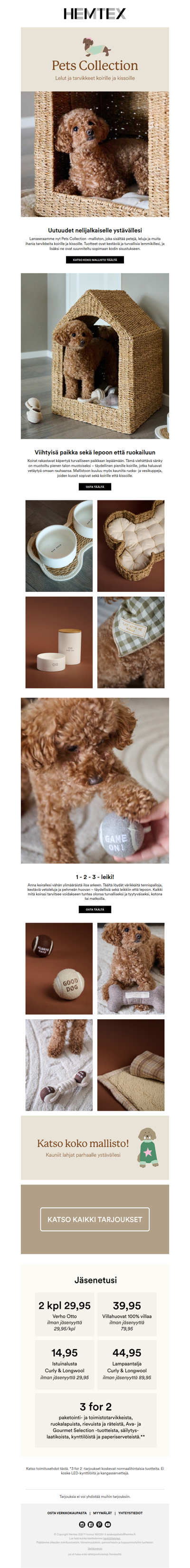 🐾 Lanseeraamme Pets Collection -malliston!