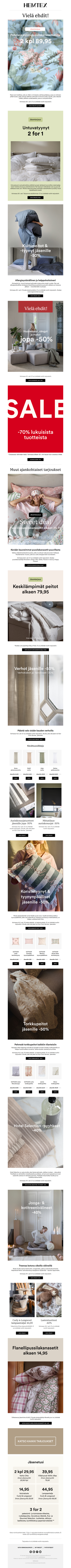 2 kpl 89,95 satiinipussilakanasetti Eden (jäsentarjous)! | Klikkaa & nouda