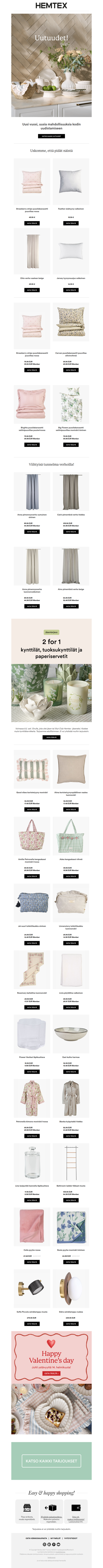 Kaipaatko jotain uutta kotiisi? 🌿 Katso uutuudet!