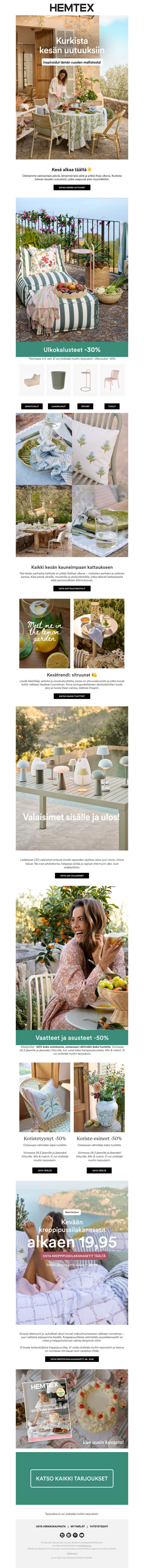 ☀️ Kurkista kesän uutuuksiin!