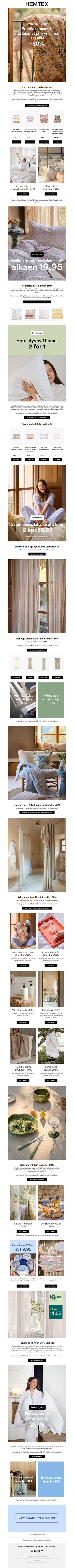 ☁️ Luo unelmiesi makuuhuone - jäsenille -50% lukuisista tuotteista! 💤