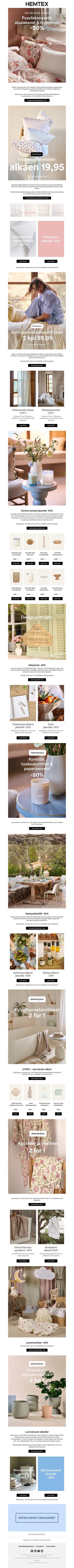 Somista kevättä kotiin! 🌷Koristeet -50% jäsenille