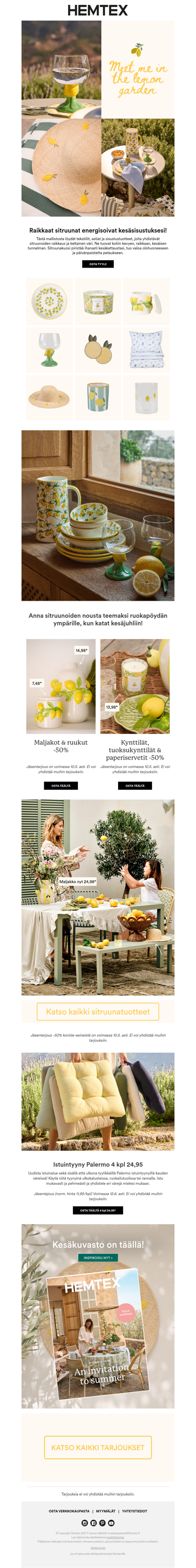 🍋 Meet me in the lemon garden