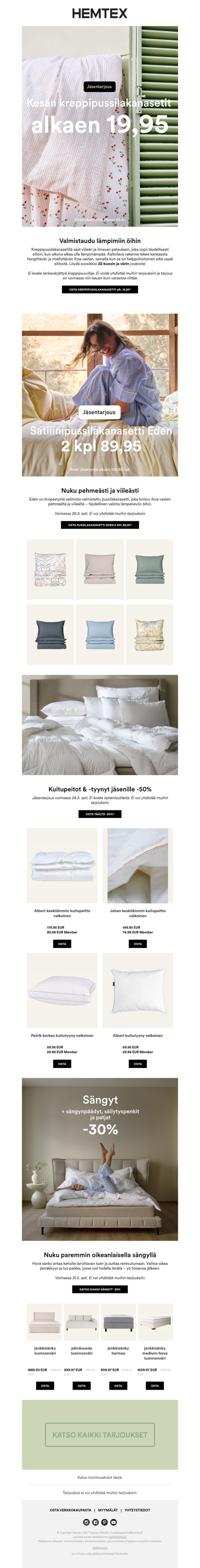 🌙 Valmiina lämpimiin öihin?