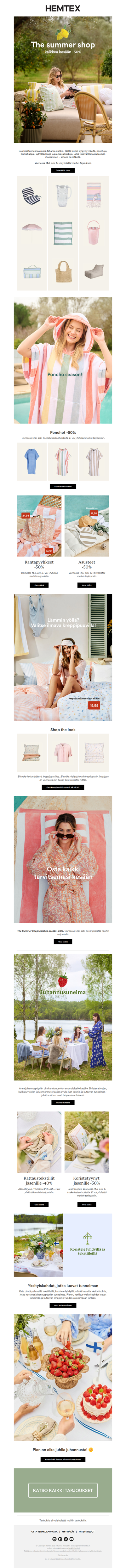 🌼 The Summer Shop!  Kaikkea kesään -50%