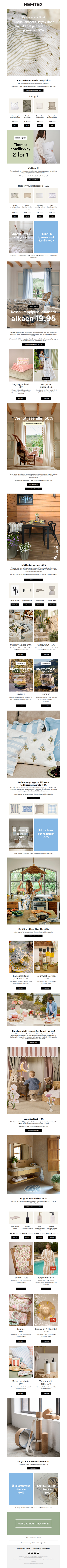 Kaikki terassikalusteet ja ulkoruukut -40% ☀️