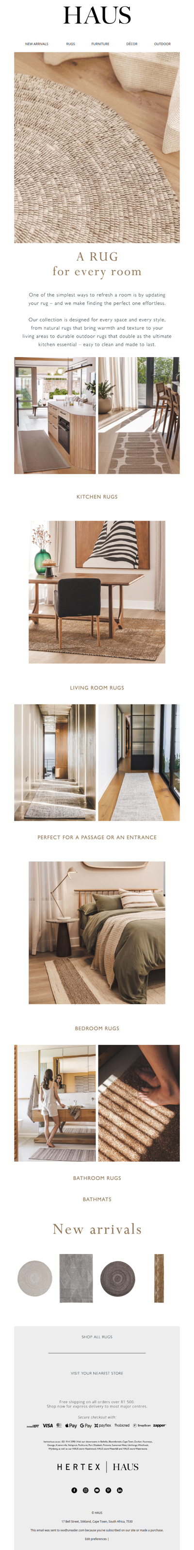 A rug for every space