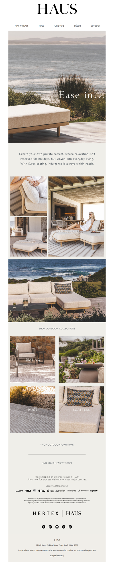 Relaxation, every day...