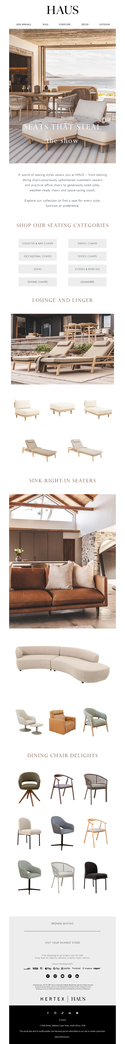 The best seat in the HAUS