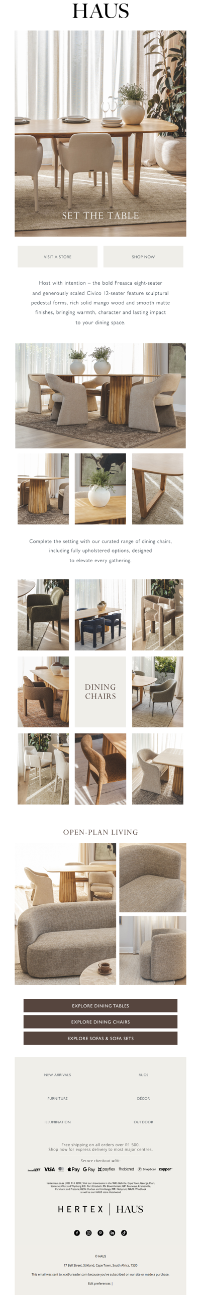 Elevate your hosting duties...