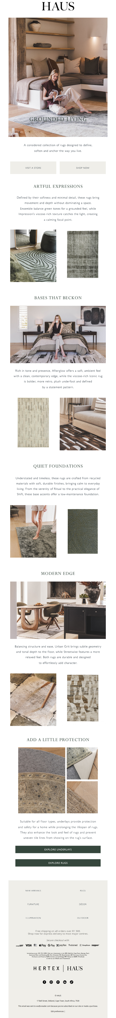 Ground your space