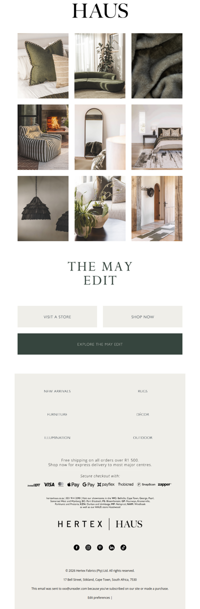 The May Edit
