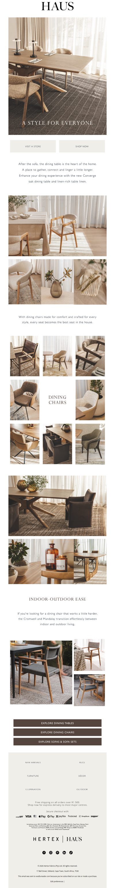 Introducing a new dining experience