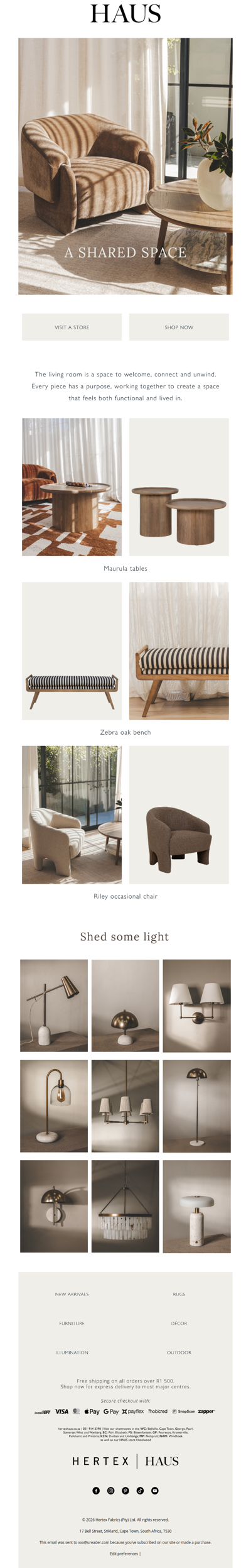 Furniture favourites