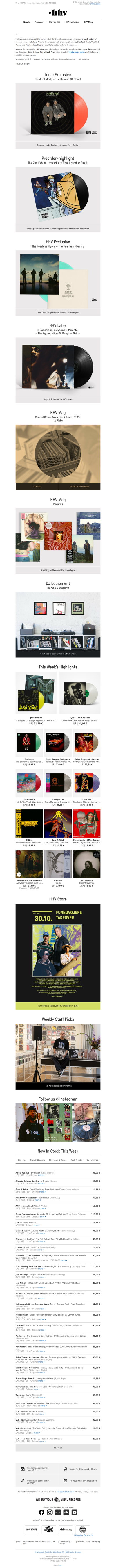 RSD x Black Friday Picks, Sleaford Mods, Tha God Fahim