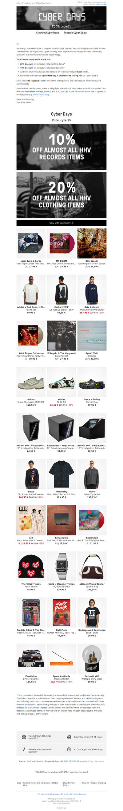 Cyber Days have started! Get the best deals!