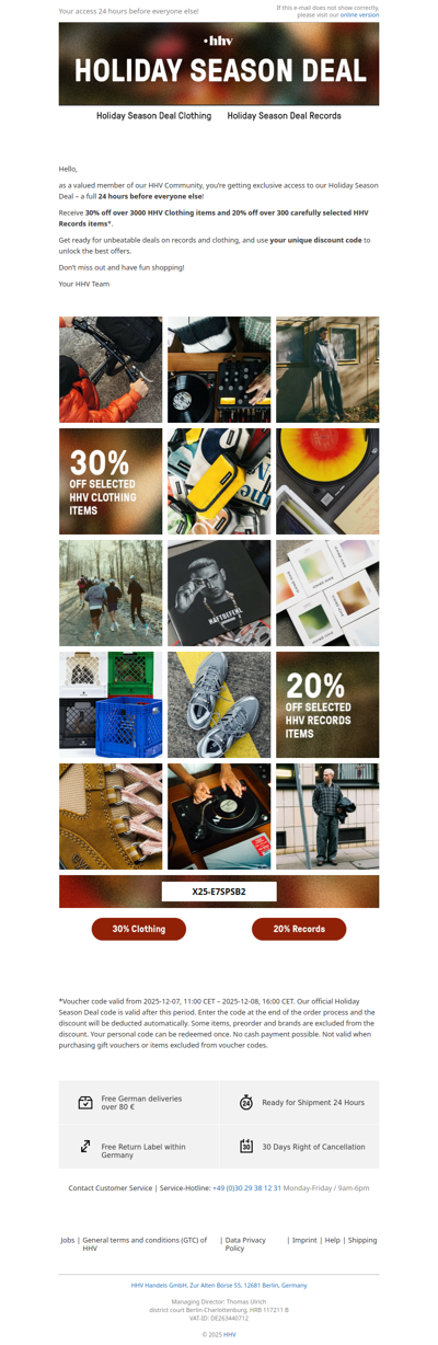 Holiday Season Deal: Exclusive Pre-Access – Be among the first!