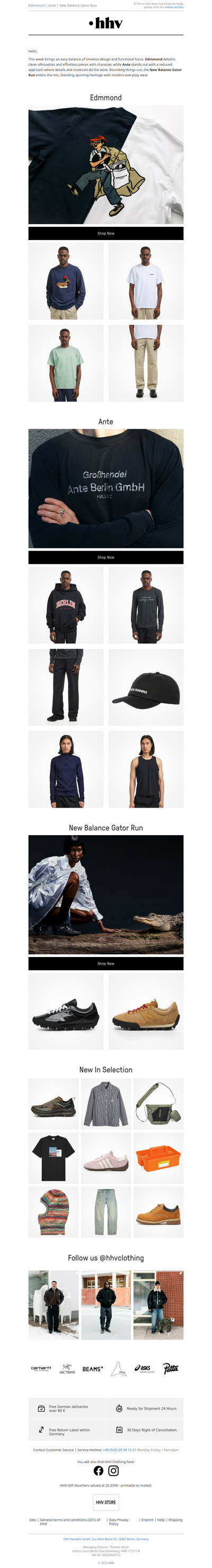 Edmmond | Ante | New Balance Gator Run