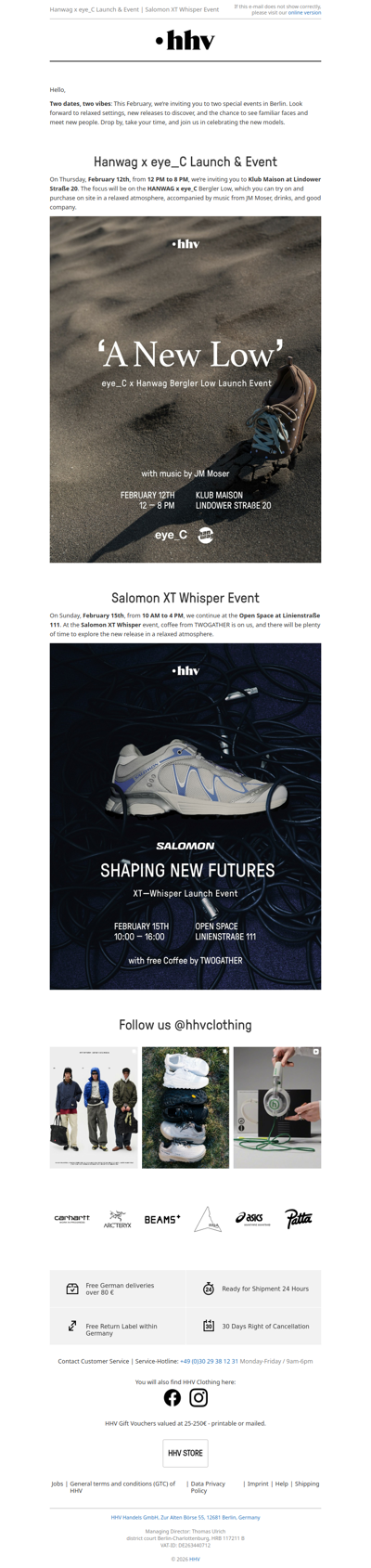 Hanwag x eye_C Launch & Event | Salomon XT Whisper Event