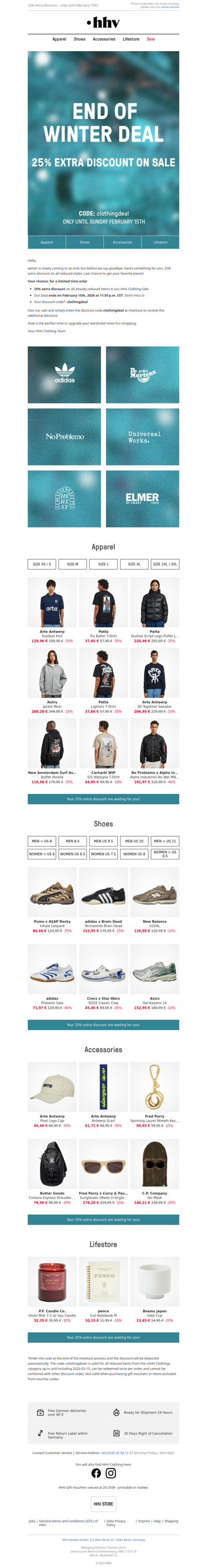 Save up to 70% now with an extra 25% discount! Only until February 15th!