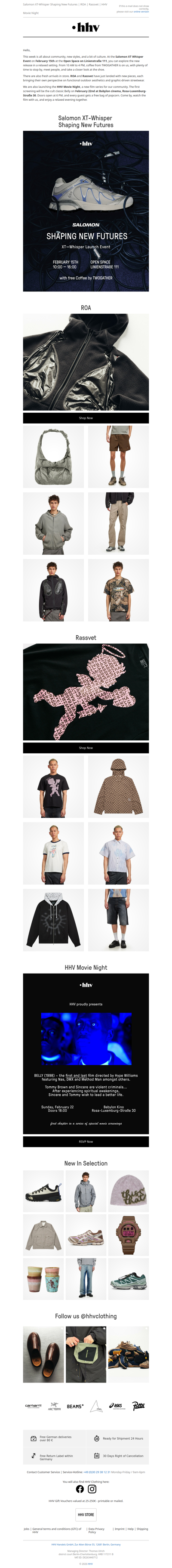 Salomon XT-Whisper Shaping New Futures | ROA | Rassvet | HHV Movie Night