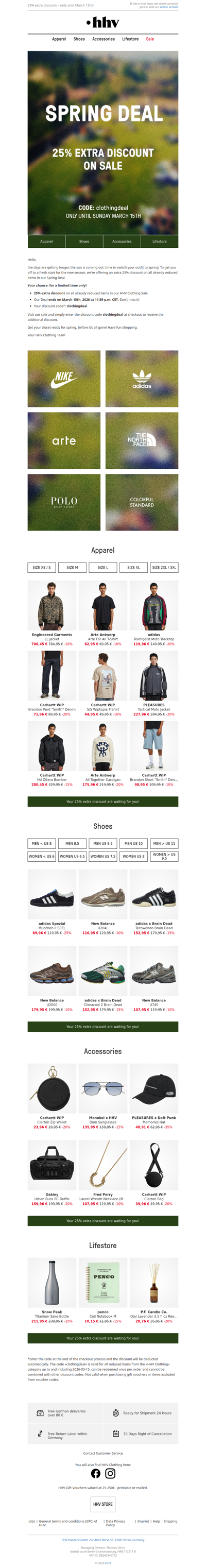 Save up to 70% now with an extra 25% discount! Only until March 15th!