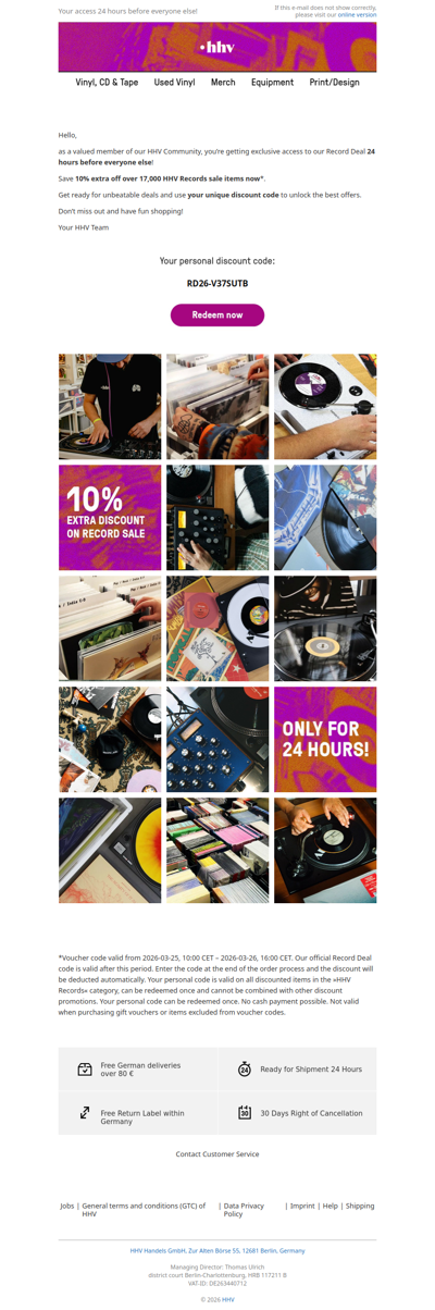 Record Deal: Exclusive Pre-Access. Be among the first!