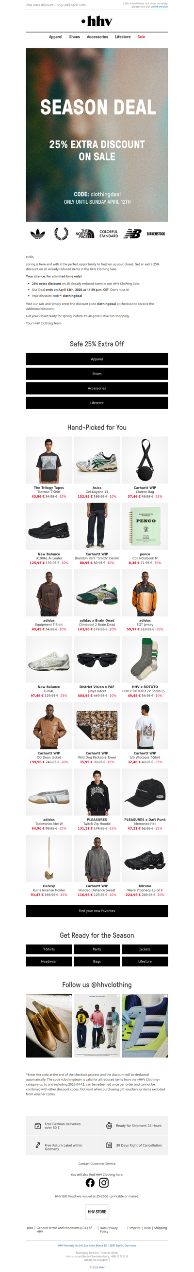 Save up to 70% now with an extra 25% discount! Only until April 12th!